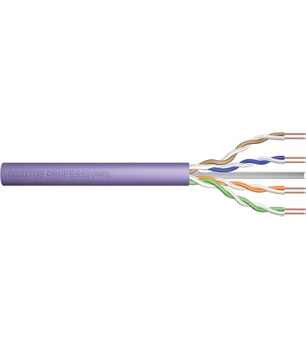 Tecmojo Cavo patch Ethernet da 0,5 m, confezione da 6, cavo