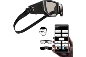 Lubeby Smart GS05 Lunettes de réflexe pour entraînement tête haute pour basket-ball, hockey, football, entraînement