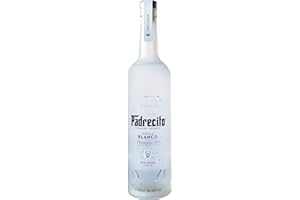 Premium Organic Tequila Blanco with Award-Winning Taste - Padre Azul Padrecito - 100% Blue Agave - 0.7L - 40% Alc.