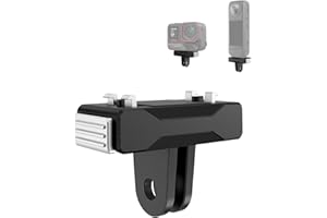 PULUZ Szybkozłączka do statyw do Insta360 X5 / Ace Pro/Pro 2, uniwersalny interfejs z 2 bolcami do statywów, stojaków, kija do selfie i innych akcesoriów