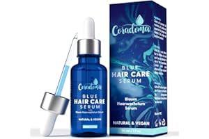 ‎CORADOMA Blaues Haarserum Anti Haarausfall Serum für Frauen und Männer Haarwachstum Beschleunigen - Blue Hair Growth Oil - Coradoma Blaues Serum auf natürlicher Basis