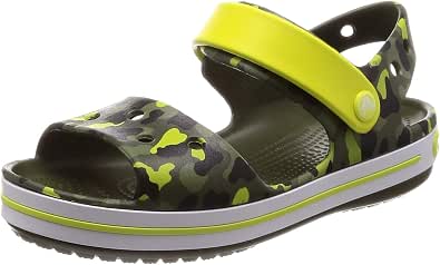 Crocs Crocband Seasonalgraphic Sdl K, Sandali Punta Aperta Unisex-Bambini e  Ragazzi : Amazon.it: Scarpe e borse