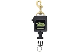 Hammerhead Industries Gear Keeper Locking Scuba Console Retractor – For Securing a Console at the Hip or Chest Area – Available in Various Mounting Options - Made in USA