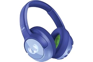 Fresh 'n Rebel Clam Junior, Bluetooth-Kopfhörer für Kinder mit aktiver Geräuschunterdrückung, sicherer Klang (<85dB), Mit Audiokabel und Aufklebern, LED-Lichteffekt. 60 Std. Spielzeit (Starry Sky)