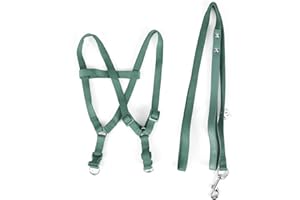 Petyoung Imbracatura per Uccelli E Guinzaglio per Cacatua Ara Pappagallo Guinzaglio per Uccelli Regolabile E Kit di Imbracature Corda per Addestramento Allaperto per Piccoli Pappagalli