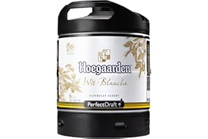 Fût 6L Perfectdraft - 5 euros de consigne inclus - Fût pour tireuse à bière (Hoegaarden Blanche)