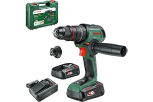 Bosch Perceuse-visseuse à percussion sans fil AdvancedImpact 18V-80 QuickSnap (vissage/perçage à per; syst. 18V ; mot. sans charb; 82 Nm ; man. mét. 13 mm ; batterie/chargeur)