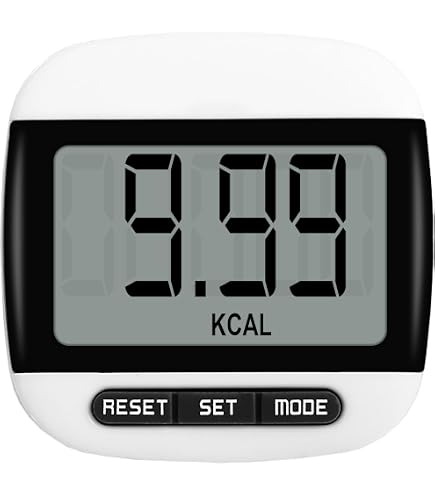 LCD Activity Tracker Pedometer Digital LCD Pedometer - Step Counter For Walking, Sports & Outdoor Activities Analog Pedometer