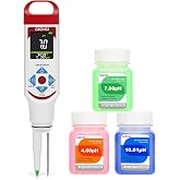 GIDIGI Phmeter Food pH Meter Sourdough Fermentation for Sauces | Calientes Wine, Calibration Kit, pH Probe with Spear Tip for