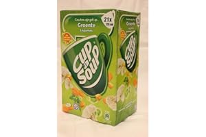 UNOX Unilever Coup a Soup, Minestra di Verdura con Pasta, Piatti Pronti, 21 x 175 ml