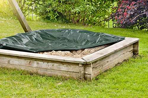 Windhager Abdeckplane Sandkasten-Abdeckplane, 1,4 x 1,4 m, grün - 3