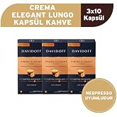 Davidoff Crema Elegant Lungo Kaps&uuml;l Kahve 3X10 Adet - Nespesso Uyumludur
