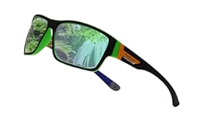 Long Keeper Gafas de Sol Hombre Polarizadas - Gafas Deportivas Hombre Mujer Gafas Sol Para Running Pesca Conducer Ciclismo Alpinismo Al Aire Libre