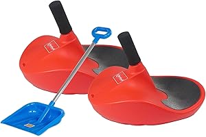 TOYTOYTOY 2 x Alpengaudi Zipfelbob Rodel Bob Schlitten mit Handgriff bis 100 kg