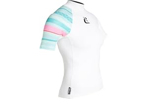 Cressi Shield Lady Short/SL, Rash Guard Protettivo per SUP e Sport Acquatici Unisex-Adulto