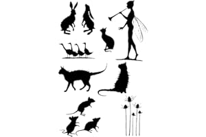 Clear Stamps for Card Making,Transparent DIY Scrapbooking Stamps | Transparent Seal Scrapbook Clear Stamps Beautiful Fairy Photo Album Decoration Shenrongtong