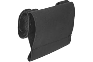 PENITUE Tourniquet Halter, TQ-Hülle für Gürtel Elastischer TQ-Halter Molle-Halterung Horizontal Turnicate-Holster Tourniquet-Tasche für Dienstgürtel-Zubehör (Schwarz)