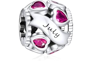 NINGAN 925 argent sterling pierre d'anniversaire rose or creux charme perles jumelles pour femmes bracelet collier cadeau de vacances