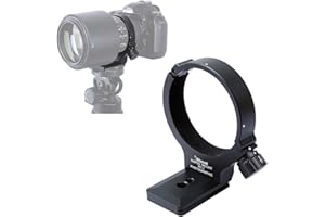 iShoot Anillo de Montaje en Trípode Collar de Lente Compatible con Nikon RT-1 Nikkor AF-S 300mm F/4E PF ED VR & 70-200mm F/4G ED VR, Soporte de Lente Arca-Swiss Fit Cámara Placa de Liberación Rápida