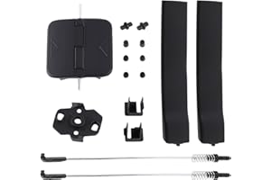 FLYDIDA 7H0847781B Reparatursatz Schiebe-Seitenfenster, mit Fenstergriff, links oder rechts VW T5 Transporter Caravelle (2003-2015) T6 (ab 2015) 7H0847788A 7H0847787A 7H0847773 7H0847790 7H0847789