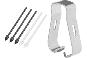 SUEEWE [5 Unités] Pointes de Remplacement pour S Pen Samsung Galaxy Tab S6 Lite/S7 FE/S9+ Plus/S8+ Plus/S9 Ultra/S8 Ultra/S7+ Plus/S9/S8/S7/S6, Embouts de Stylo Remplacement + Outil, Noir + Blanc