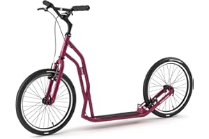 Yedoo S2020 – Trottinette supportant Jusqu‘à 150 kg, avec pneus 20/20 – pour Adultes, Dogscooter