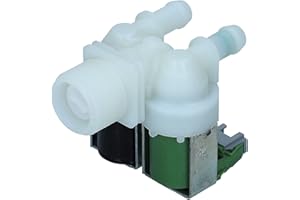 LUTH Premium Profi Parts Magnetventil Zulaufventil zweifach 180° mit Reduzierung für Miele 5467902 5467901 Waschmaschine