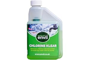 envii Chlorine Klear – Cloro Neutralizador y Eliminador Tratamiento – Declorador Agua Estanque – Trata 12.500 L