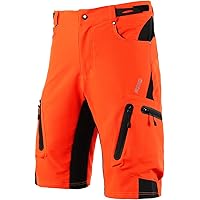 Lixada Set Di Abbigliamento Da Ciclismo Da Uomo, Traspirante, Ad Asciugatura Rapida, A Maniche Corte, Con Ispessimento In Gel, Per Mountain Bike, Nero, M