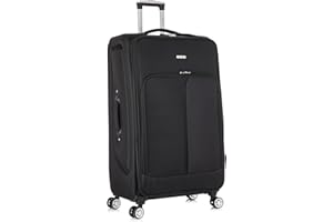 SKYLARK LUGGAGE 32" Extra Large Suitcase Super Lightweight Expandable 4 Wheels Spinner 3-Digit Combination Lock Soft Shell Luggage Check in for 30kg
