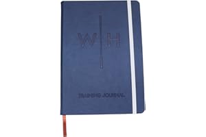 Weightlifting House Planificateur d'entraînement quotidien Journal d'entraînement pour suivre l'haltérophilie olympique (bleu)