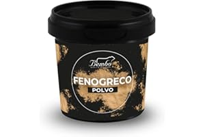 BEMBO QUALITÀ D'AUTORE Fenogreco en Polvo Bembo 90g – Sabor Exótico para Tus Platos – Envase Anti-Desperdicio, Anti-Oxidación, Reutilizable y Reciclable.