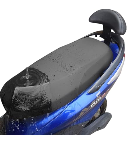 Coprisella Moto Impermeabile Universale - Pelle Sintetica Elastica - Foto 9