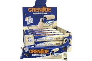 Grenade White Chocolate Oreo | Protein Bar | Low Sugar | Delicious Chocolate bar | 12 x 60g