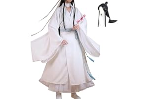 JEQHOZ Xie Lian cosplay costume ancient Chinese Hanfu robe Tian guan ci fu cosplay costumes for men and women on Halloween