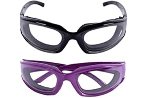 Casiler 2pcs Zwiebelbrillen Spezialwerkzeug Eye Eye Anti-tear Hacking Schneidgläser Küche Essbar Werkzeug Küche Zubehör