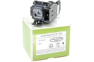 Alda PQ-Premium, Lámpara de proyector Compatible con VT80LP, LV-LP27, 1298B001AA para NEC VT48, VT48+, VT48G, VT49, VT49+, VT49G, VT57, VT57G, VT58, VT58G Proyectores, lámpara con Carcasa