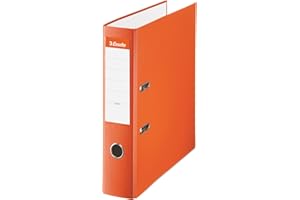 Esselte 42323 Classeur à levier en plastique polypropylène recouvert Naranja