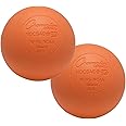 Champion Sports LBO2SET Official Lacrosse Balls Pack of 2, Orange
