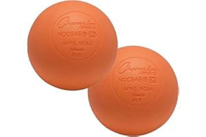Champion Sports LBO2SET Official Lacrosse Balls Pack of 2