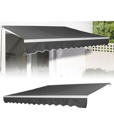 Klemluifel - Balkon luifel - Verticale luifel - 150x310 cm - - Zonneschermen Klemluifel - Balkon luifel - Verticale luifel - 150x310 cm - - Zonneschermen