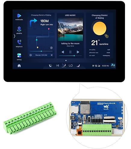 Ecran Tactile Nextion 2.8" DIYmalls - HMI TFT LCD 320x240 Pour Arduino/Raspberry Pi - Interface Série
