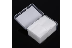 DIOCHE Cotton Pads, 150PCS Non Woven Cosmetic Pads with Disposable Makeup Remover Towel, Suitable for All Skin Types, Ideal for Skincare, Makeup Removal, and More, Convenient Storage