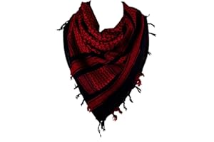 Clara Leather Jackets Cotton Shemagh Tactical Military Scarf Palestine Scarf for Men&Women