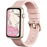 SHANG WING Smartwatch Donna Orologio Contapssi Polso Donna Orologio Fitness Sportive con Cardiofrequenzimetro Saturimetro Sma