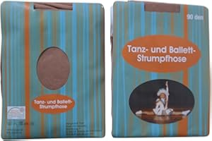 STRUMPFVERSAND PFAFF Kinder Tanzstrumpfhose Cheerleader Garde Tanzmariechen 90den Glänzend make up ab grösse 98 lieferbar