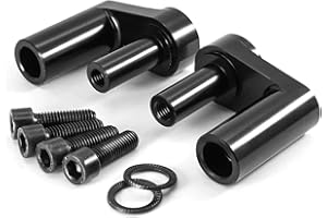 GXFCASE Risere Guidon Moto pour BMW R1250RT R1200RT LC R 1250 1200 RT R1200 Adaptateur D'extension Barre Poignée Moto, Accessoires Serrage Guidon Moto Rehausse Guidon Moto(Noir)