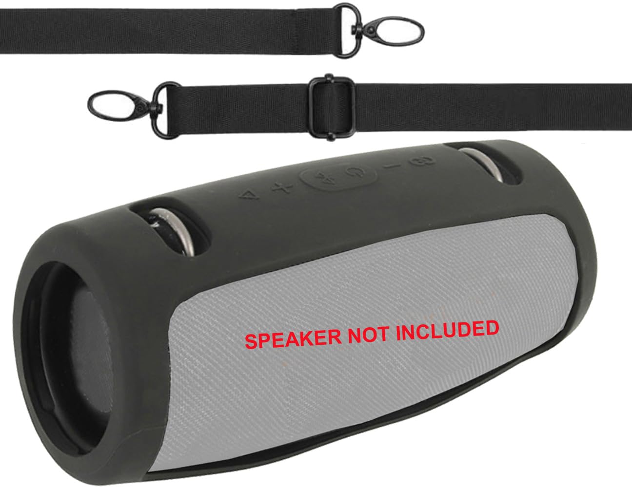 Zitel Case Compatible with JBL Xtreme 3 Portable Bluetooth Speaker Protective Cover Travelling Case (Speaker Not Included) - Black