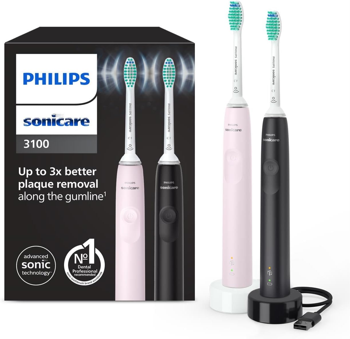 Retour d'Expérience & Bilan Utilisateur : Philips Sonicare 3100 elektrisk tandborste so