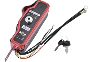 Cancanle Scatola interruttore di accensione con chiavi per Honda GX340 GX390 11HP 13HP Pompa motore generatore di motore a gas